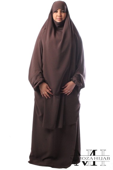 Demi jilbab / jupe Microfibre Royal
