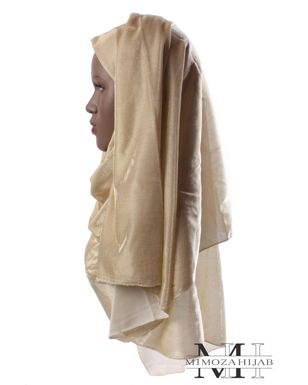 Hijab effet métalisé
