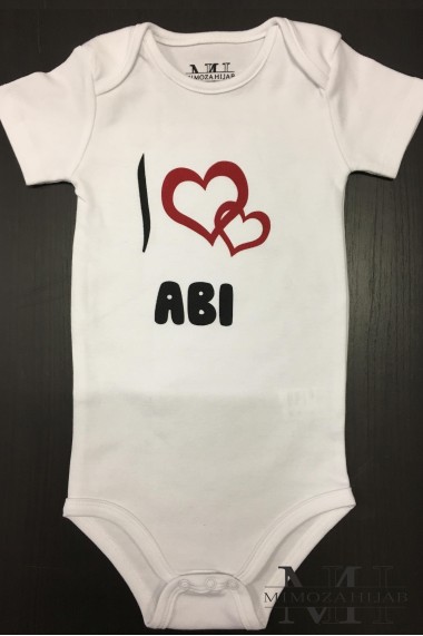 Body pour bébé I love Abi