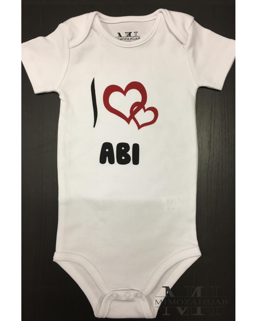 Body pour bébé I love Abi