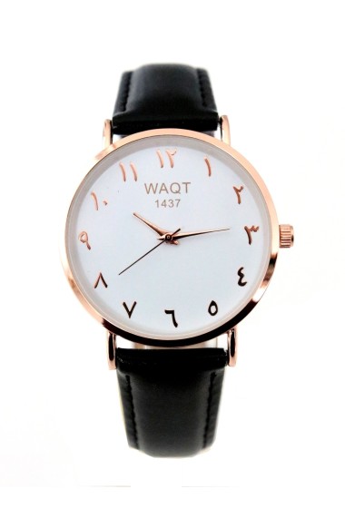 Jihane Arabic numerals watch Waqt1437