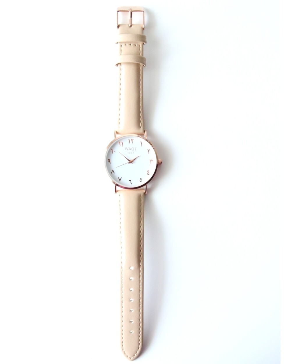 Montre Jihane chiffres arabes Waqt1437