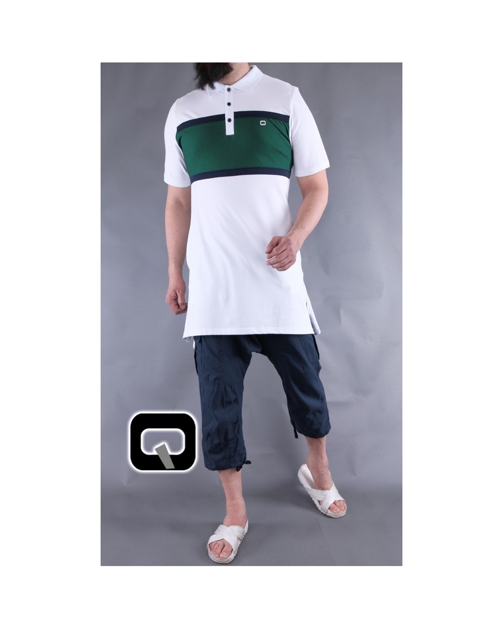 Polo trois couleurs Qaba'il