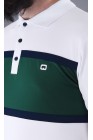 Qaba'il three-color polo shirt