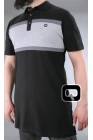 Qaba'il three-color polo shirt