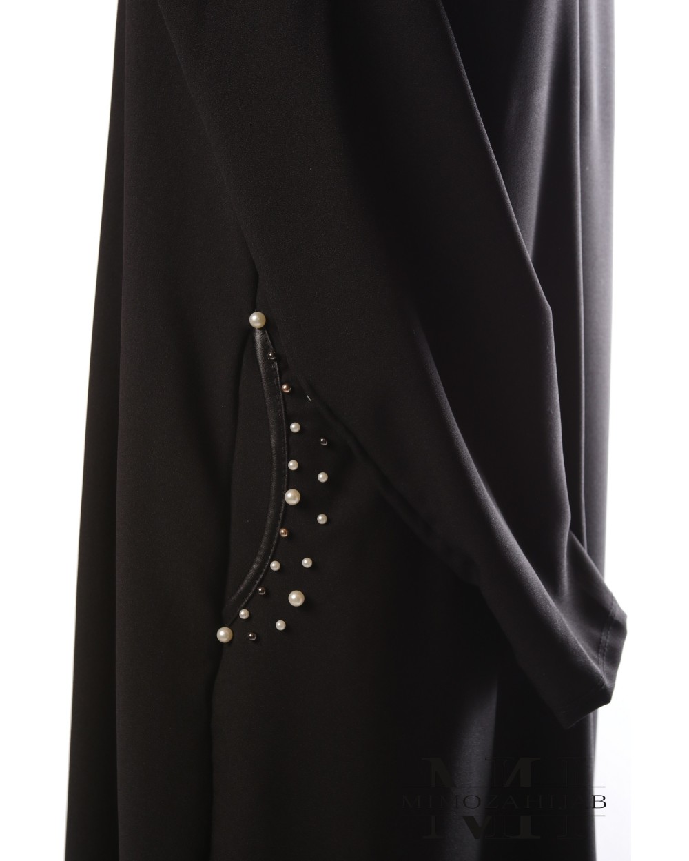 Pocket dress mother-of-pearl