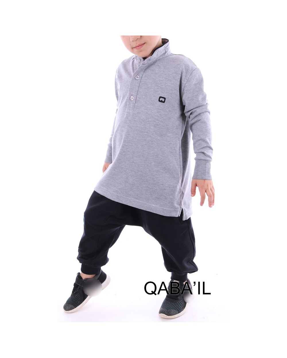 polo manches longues Energy Qaba'il enfant