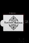 Pochoir Ramadan Moubarak
