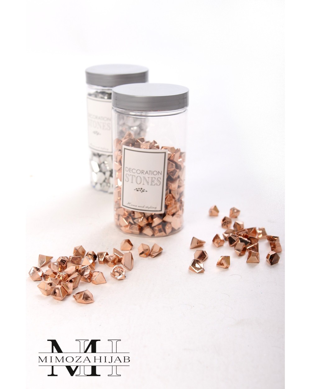 Metallic table decoration