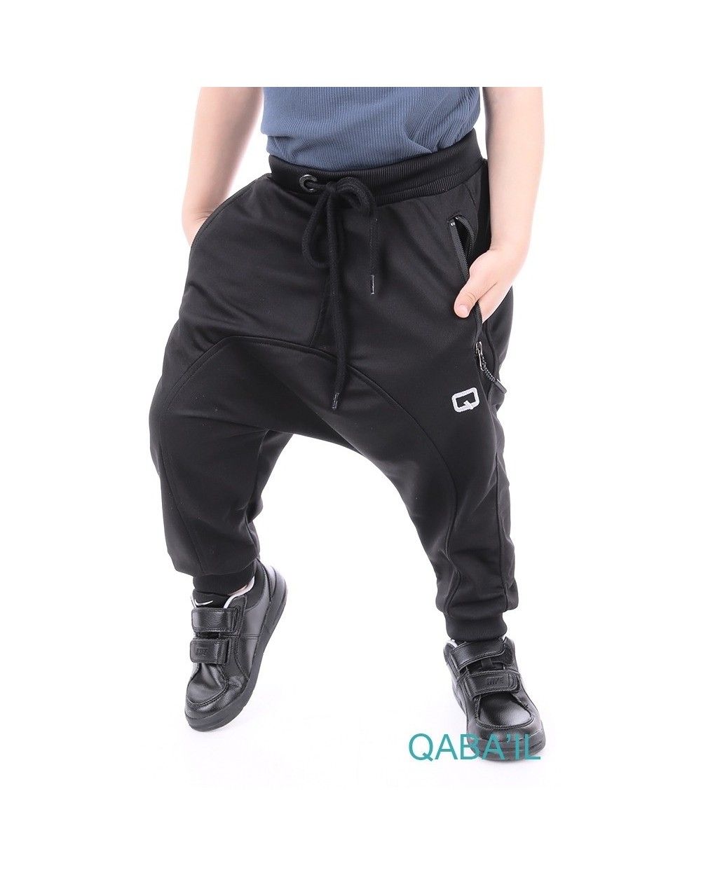 Kid's lightweight jogging harem pants Qaba'il 2019