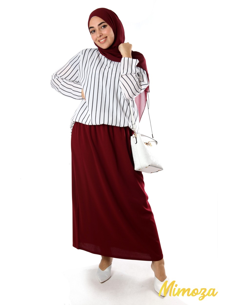 Large Jaïza flared skirt