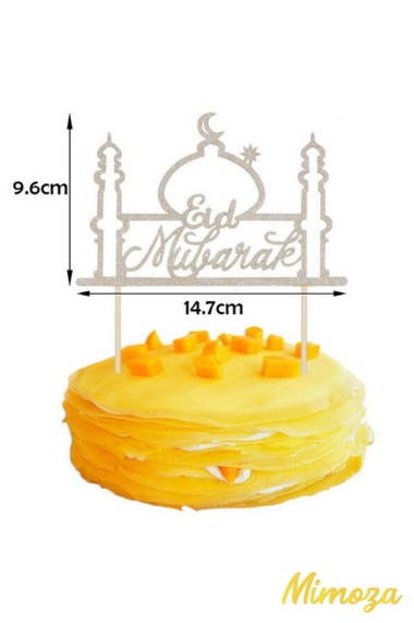 Pike cake eid mubarak Mosque