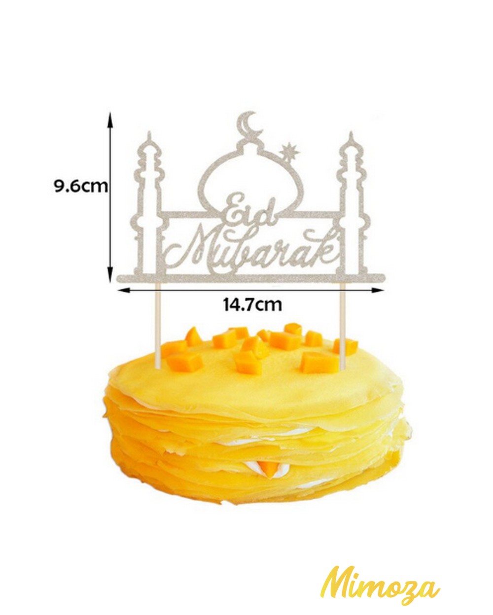 Pike cake eid mubarak Mosque