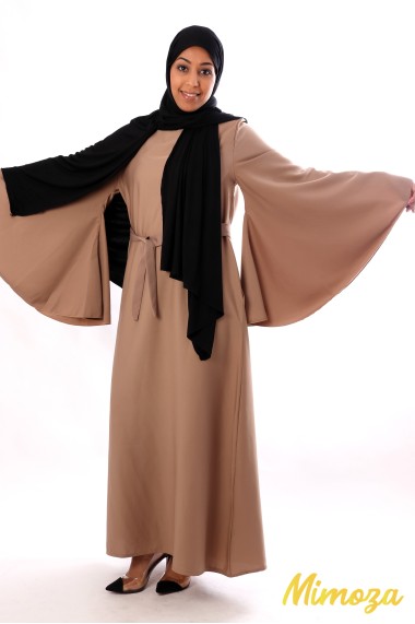 Abaya nidha with bell sleeves