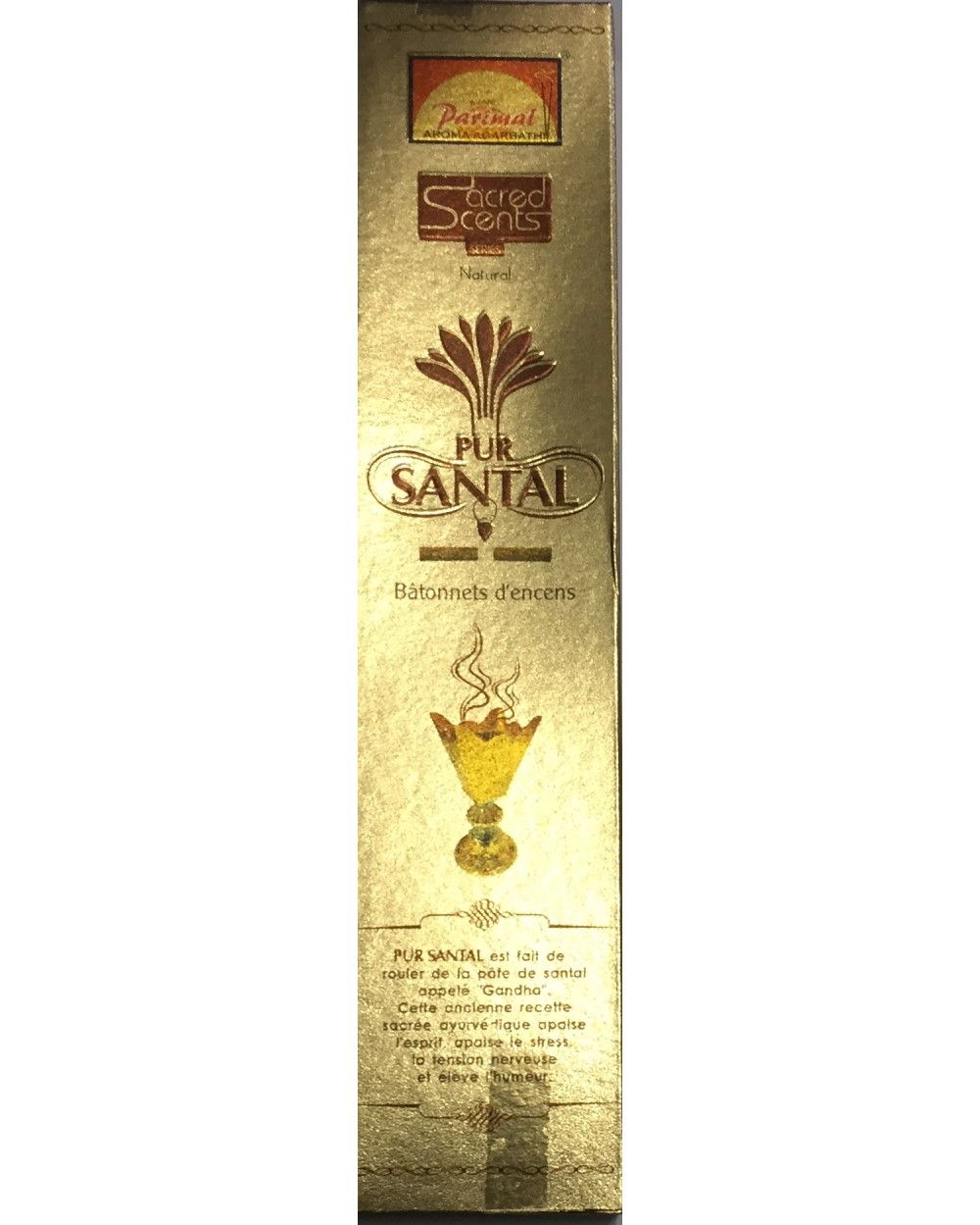 Pure Natural Paralail Sandalwood Incense