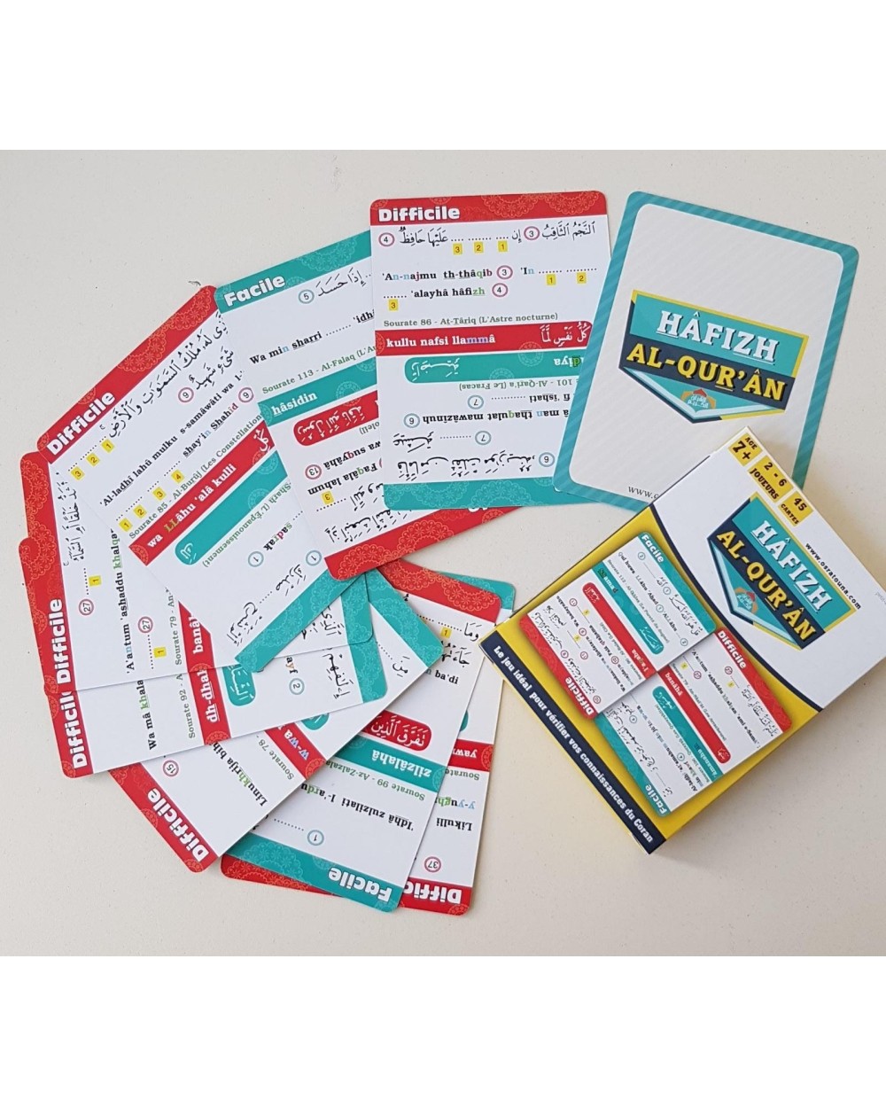 Hâfizh Al Qur'ân Educational card game (2 to 6 players - 8 years and over)