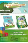 Mon cahier de jeux et d'activités - A partir de 6 ans