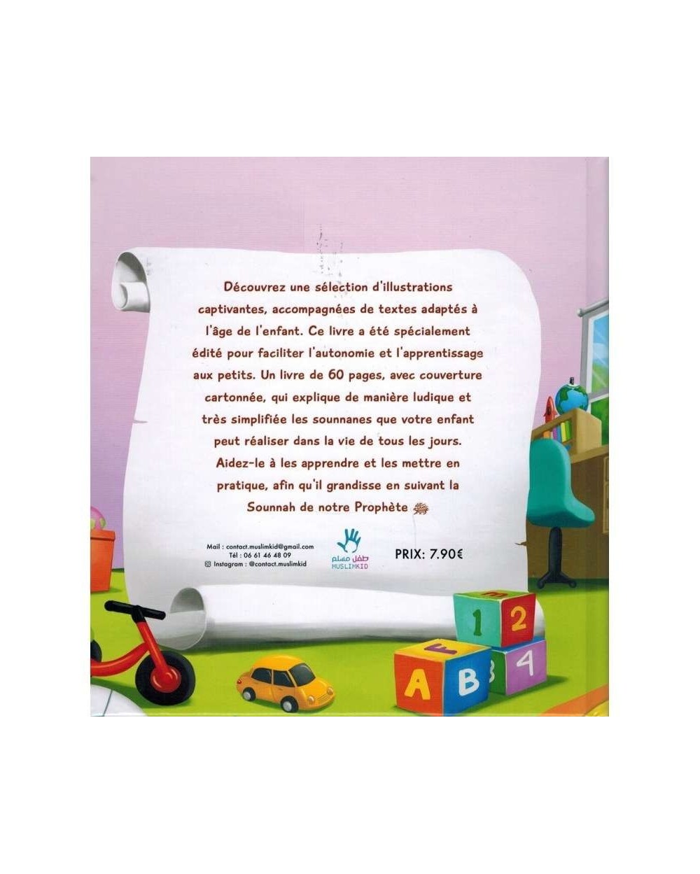 Mon livre des Sounnanes - Muslim kid - 3/6 ans