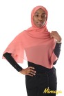 Hijab mousseline carré Nissa 150cm