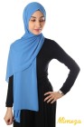 Hijab mousseline rectangle Nissa 175