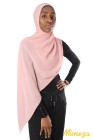 Hijab mousseline rectangle Nissa 175