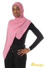 Hijab mousseline rectangle Nissa 175