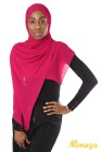 Hijab mousseline rectangle Nissa 175