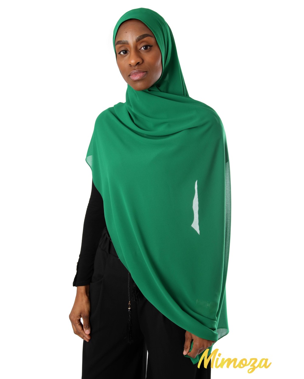 Hijab mousseline rectangle Nissa 175