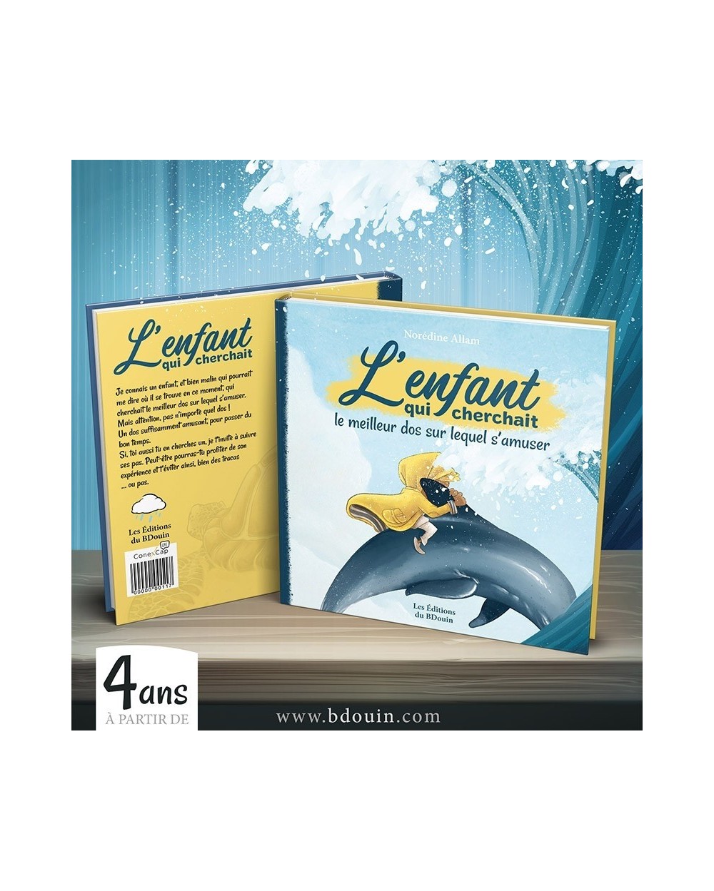 L'enfant qui cherchait le meilleur dos sur lequel s'amuser - Edition Bdouin