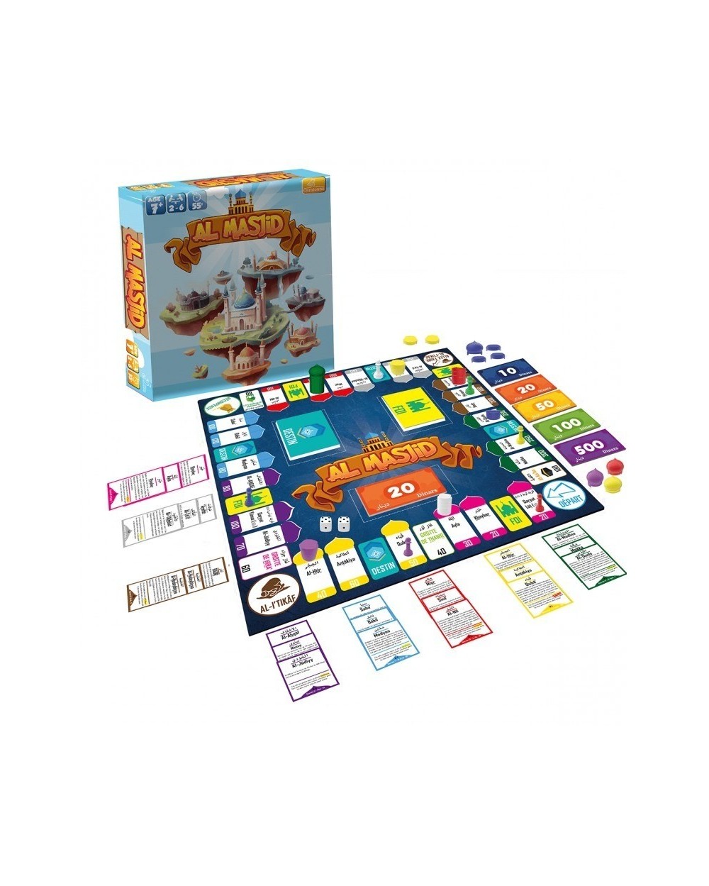 JEU DE SOCIÉTÉ AL MASJID (À PARTIR DE 7 ANS) - OSRATOUNA