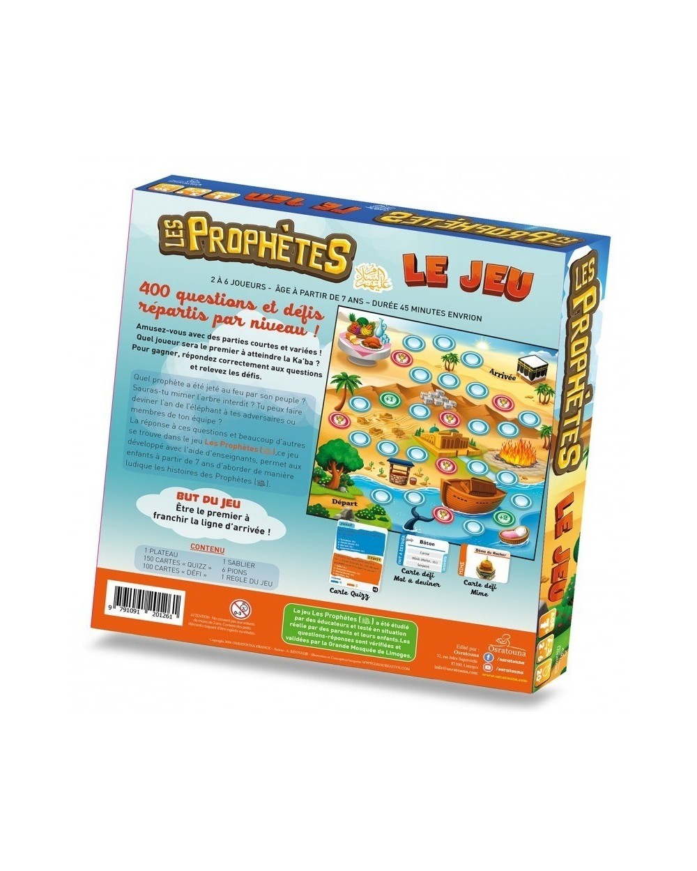 PROPHETS, THE GAME - 400 QUESTIONS AND CHALLENGES! (FROM 7 YEARS OLD) - OSRATOUNA