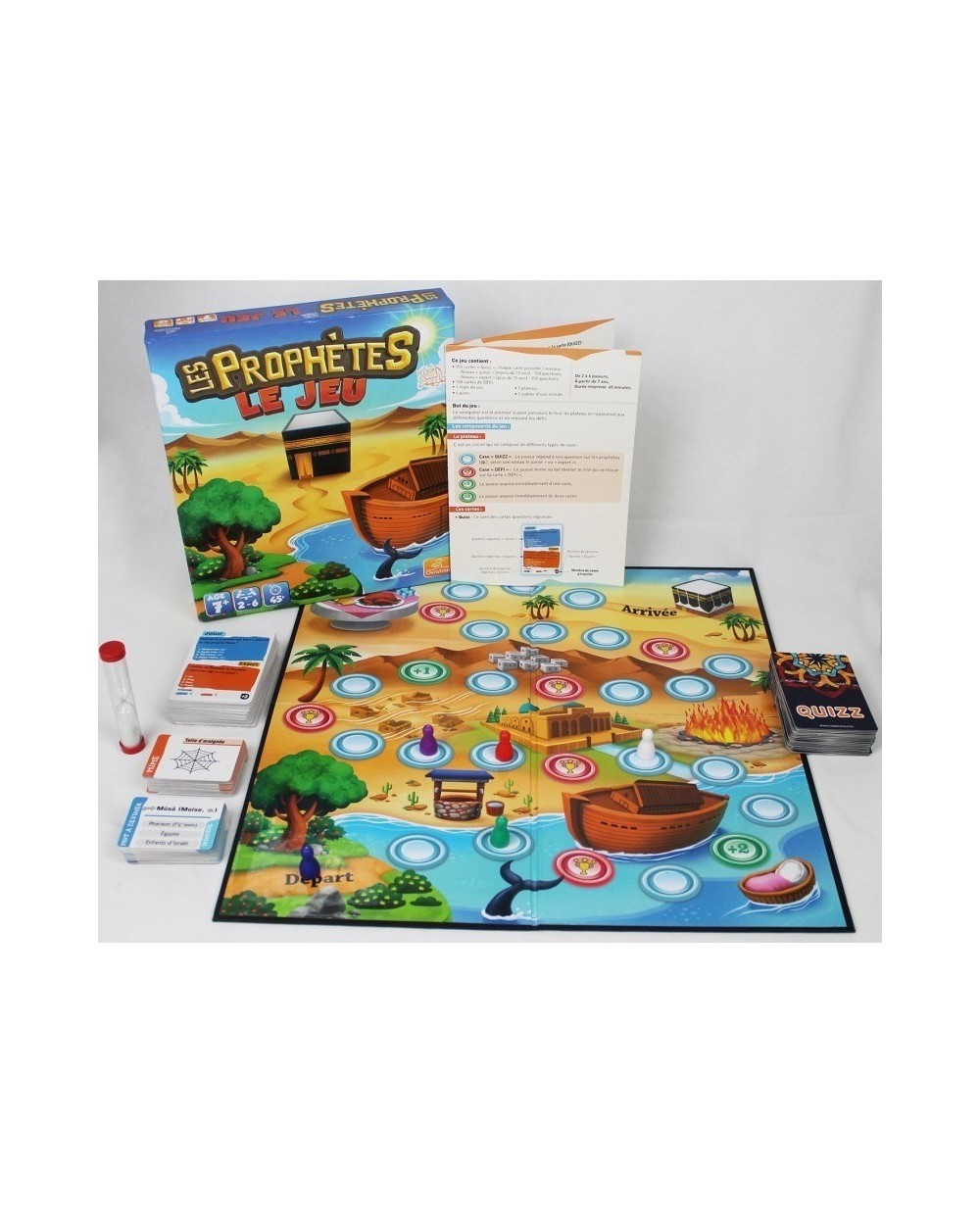 PROPHETS, THE GAME - 400 QUESTIONS AND CHALLENGES! (FROM 7 YEARS OLD) - OSRATOUNA