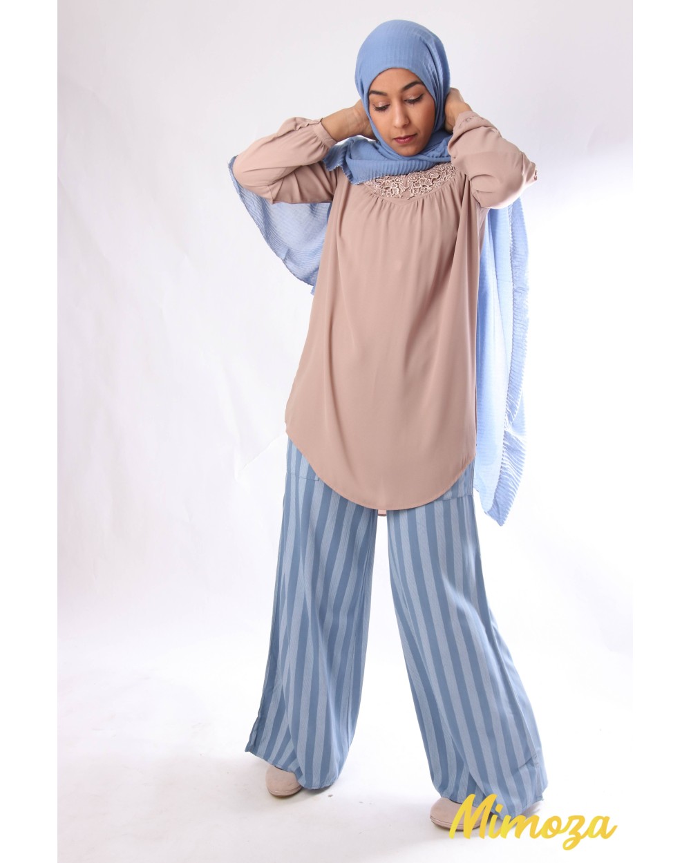 Palazzo Pavlova with wide stripes