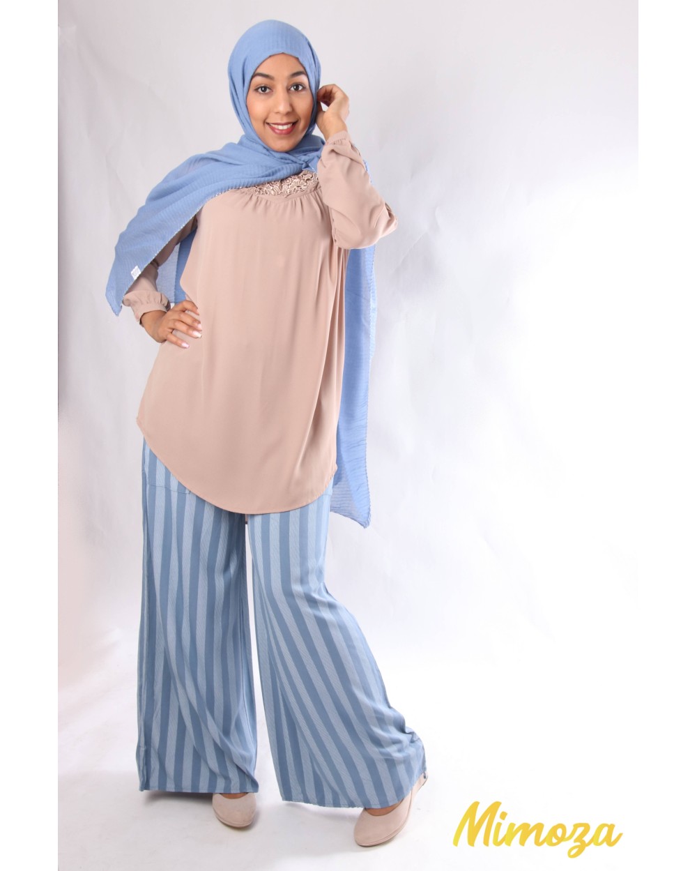 Palazzo Pavlova with wide stripes