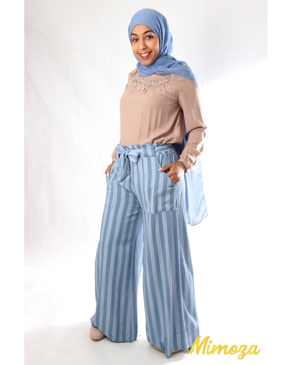 Palazzo Pavlova with wide stripes