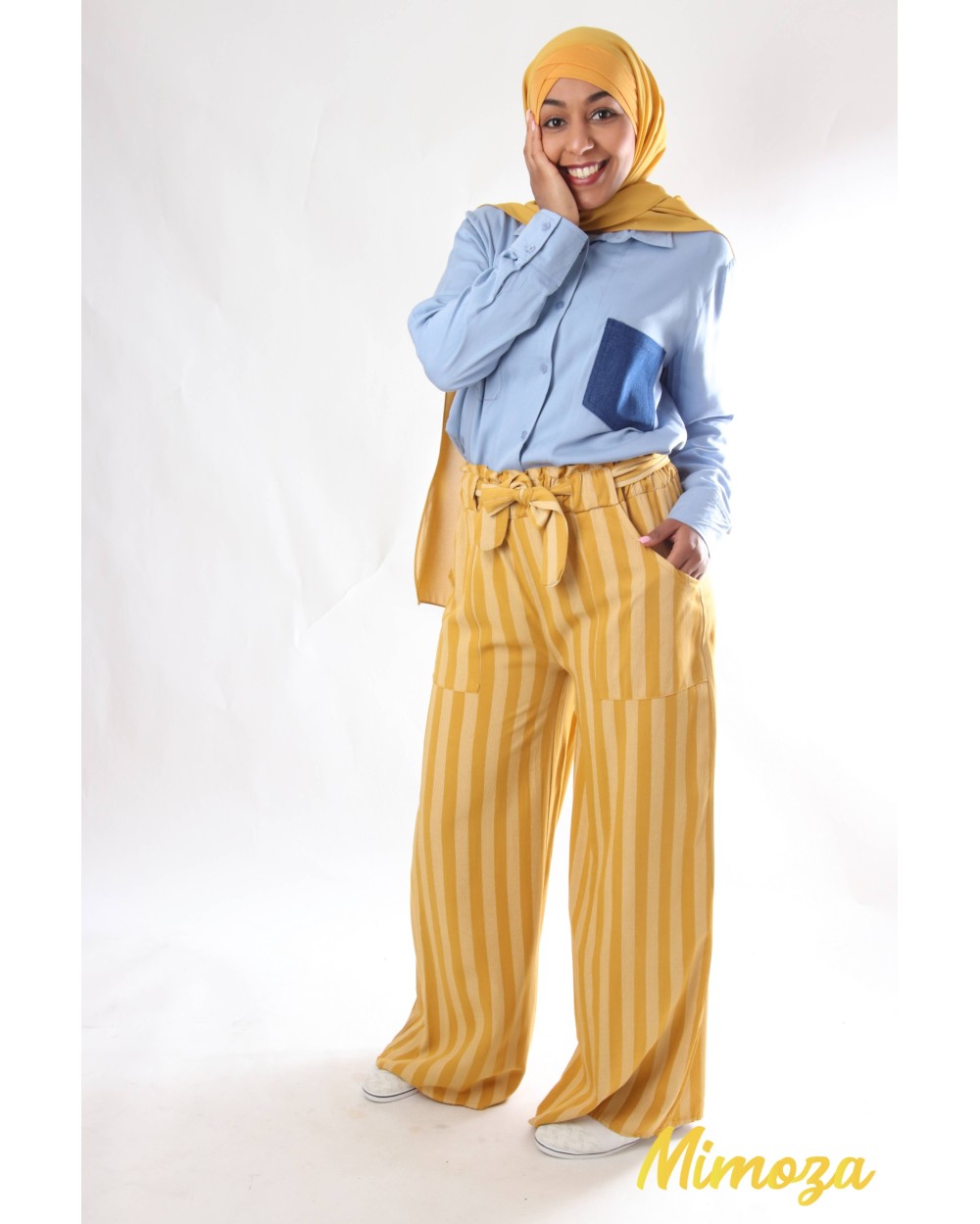 Palazzo Pavlova with wide stripes