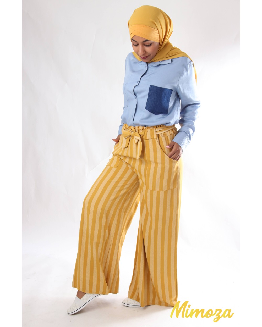 Palazzo Pavlova with wide stripes