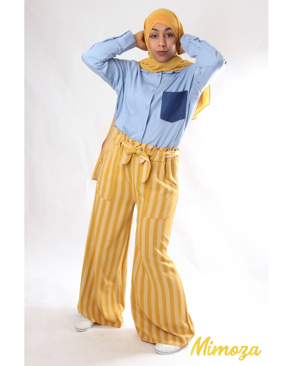 Palazzo Pavlova with wide stripes