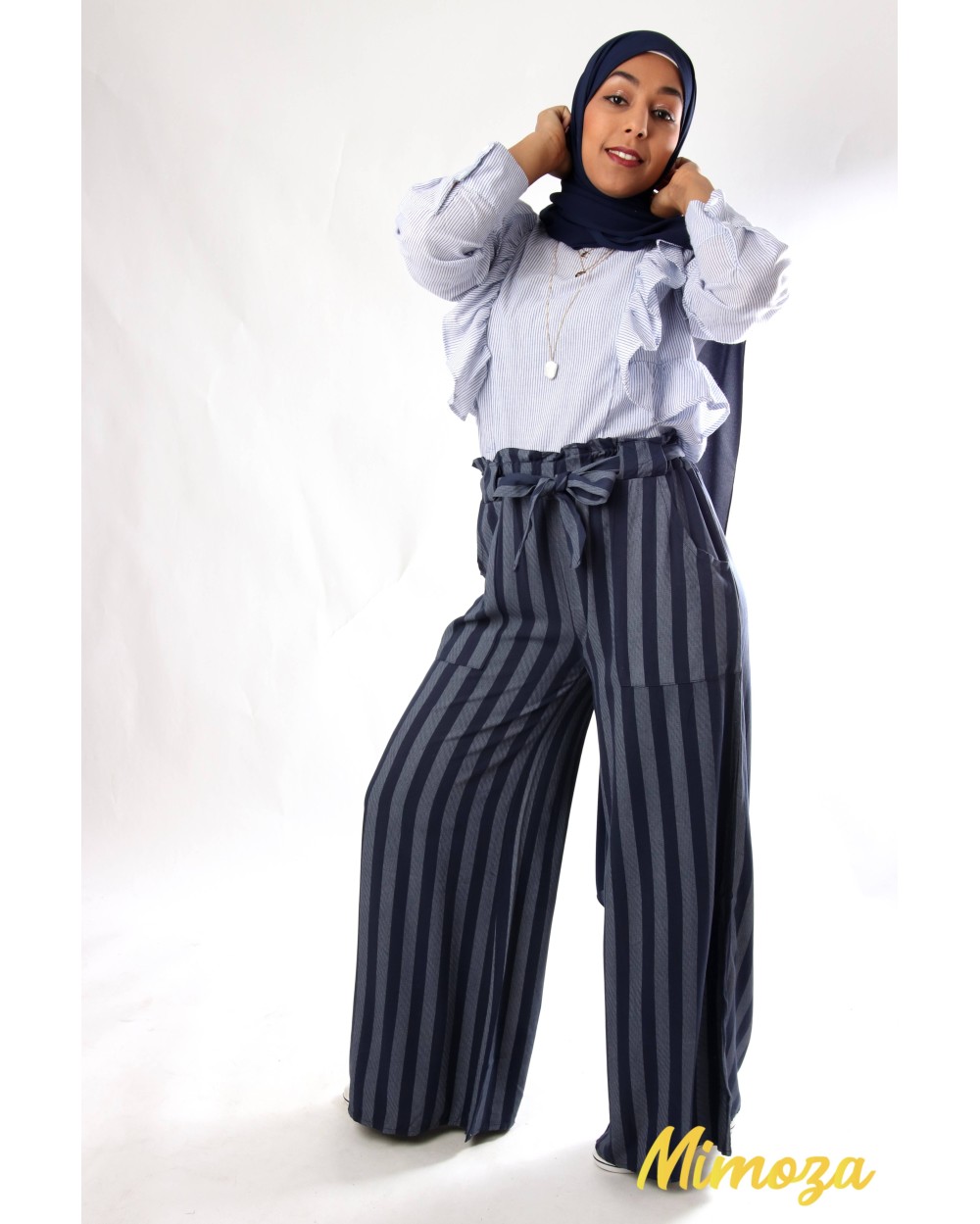 Palazzo Pavlova with wide stripes