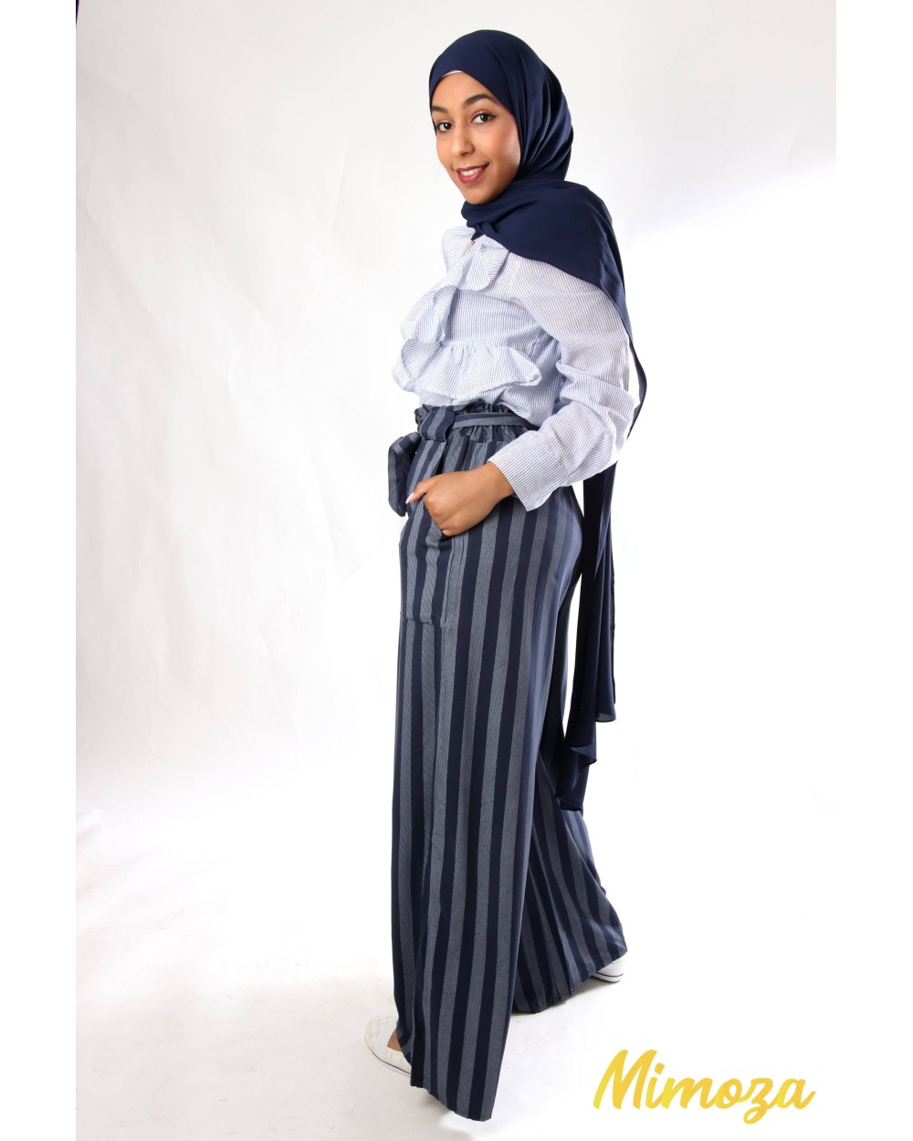 Palazzo Pavlova with wide stripes