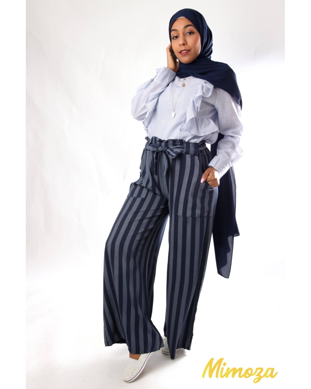 Palazzo Pavlova with wide stripes