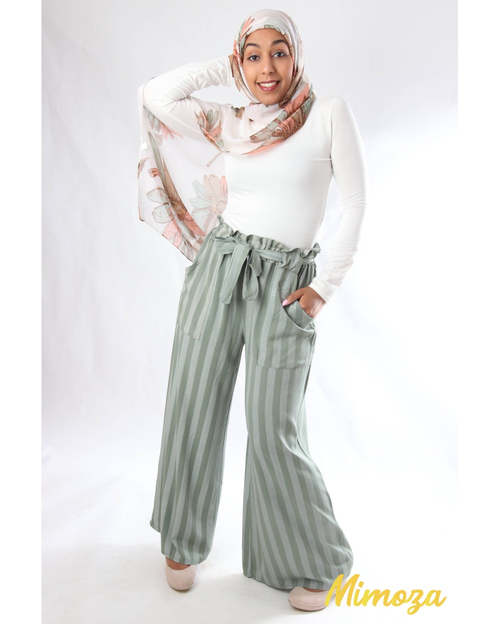 Palazzo Pavlova with wide stripes