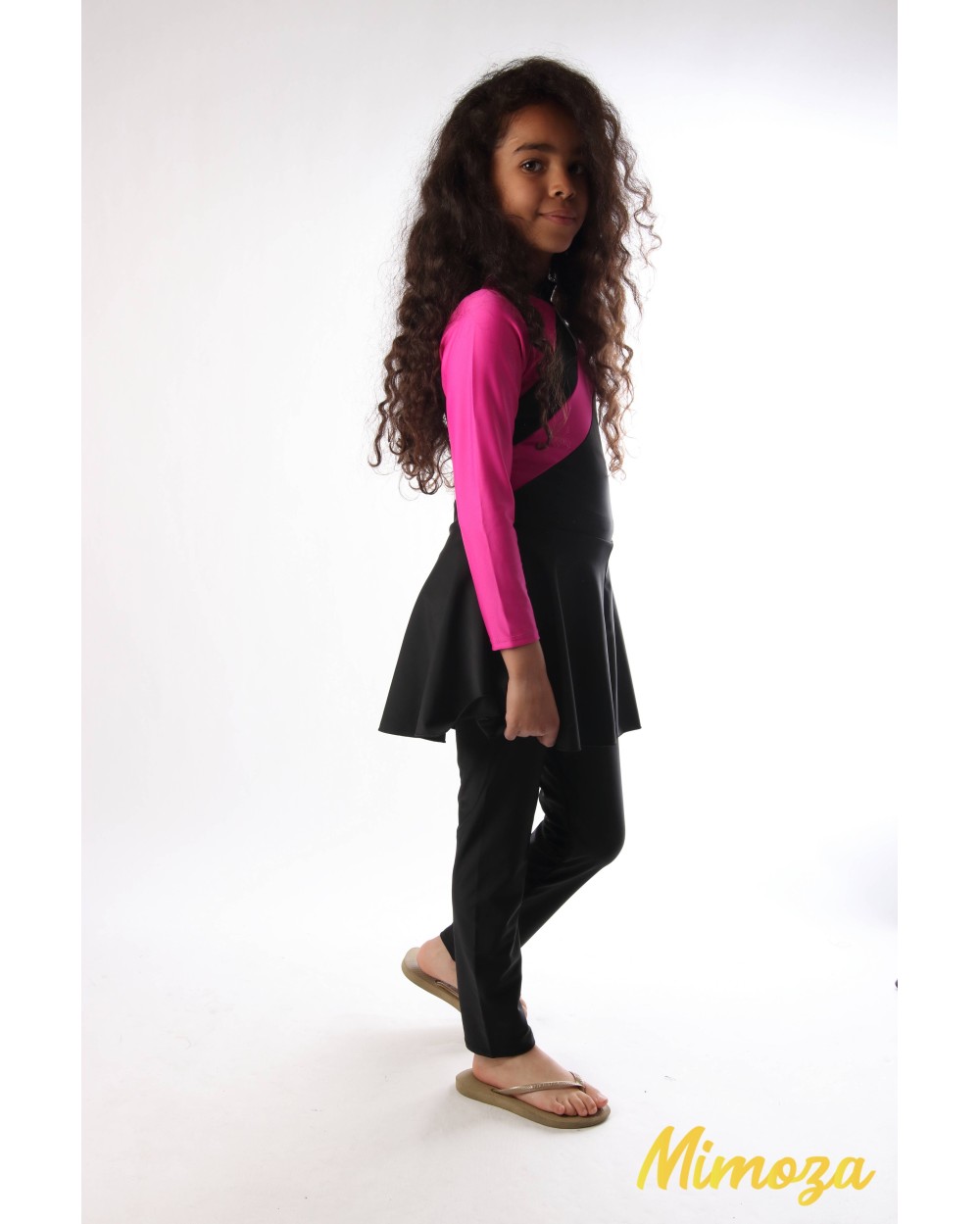 Combinaison burkini IANA avec jupe intégrée + bonnet