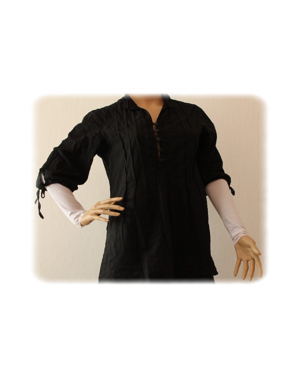 Manchette courte dentelle