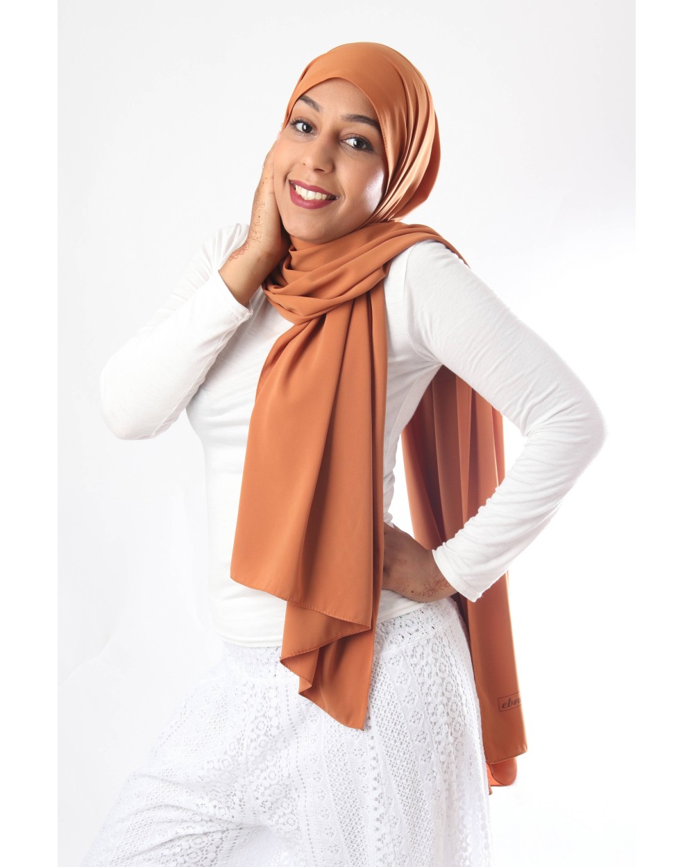 Hijab Soie de Médine Ebruli