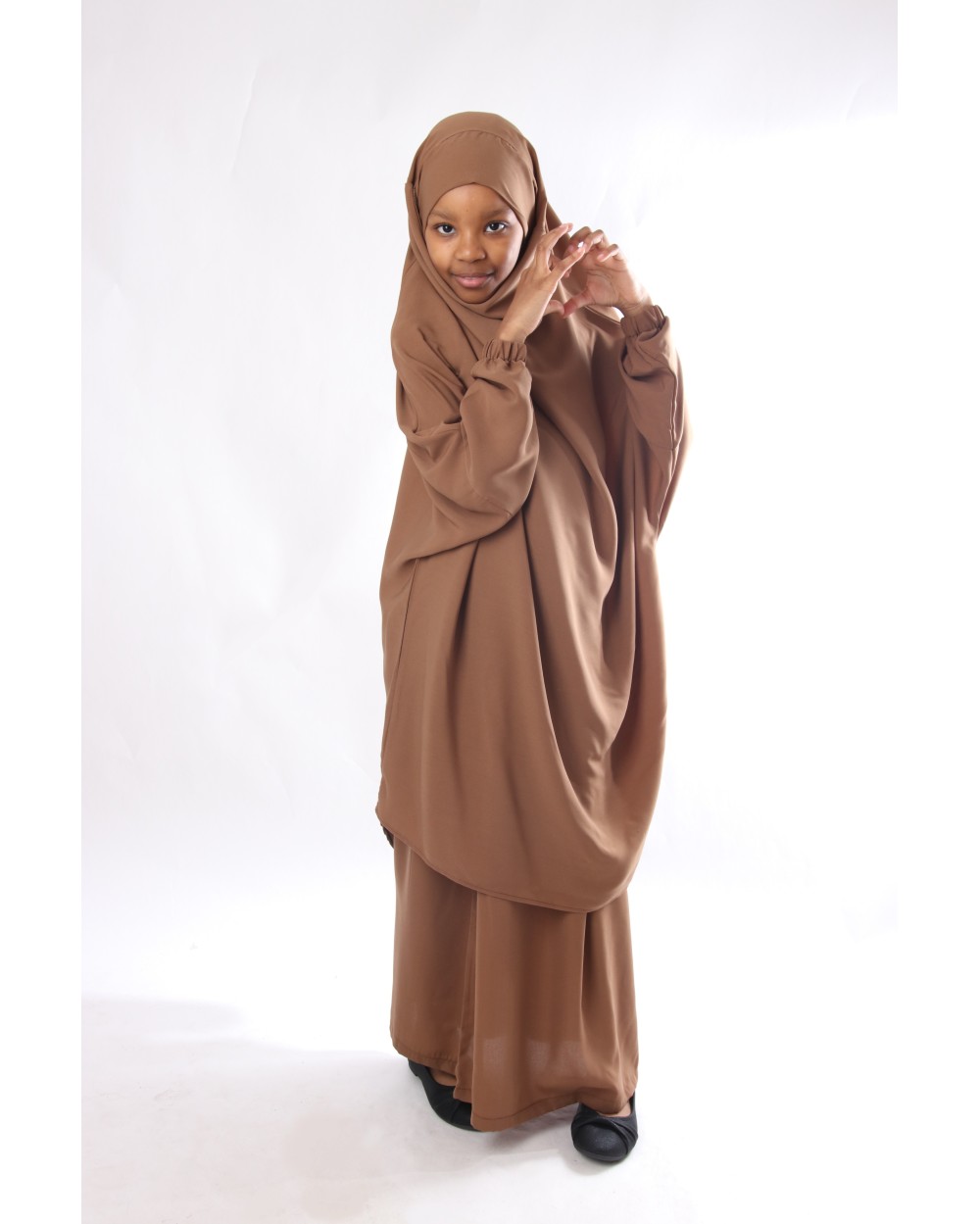 Jilbab Jahida set with skirt