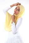 Hijab mousseline rectangle Nissa 175