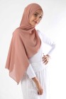 Hijab mousseline rectangle Nissa 175