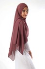 Hijab mousseline rectangle Nissa 175