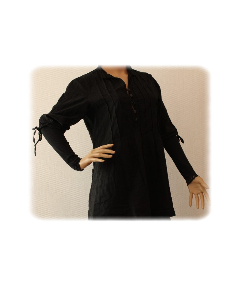 Manchette courte dentelle